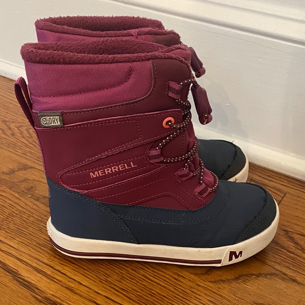 Merrell Kids' Snow Bank 2.0 Waterproof Insulated Boots - Size 12